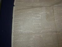 1854 JAN 7 THE SATURDAY EVENING POST NEWSPAPER -CHRISTMAS BY H.B. STOWE- NP 5060