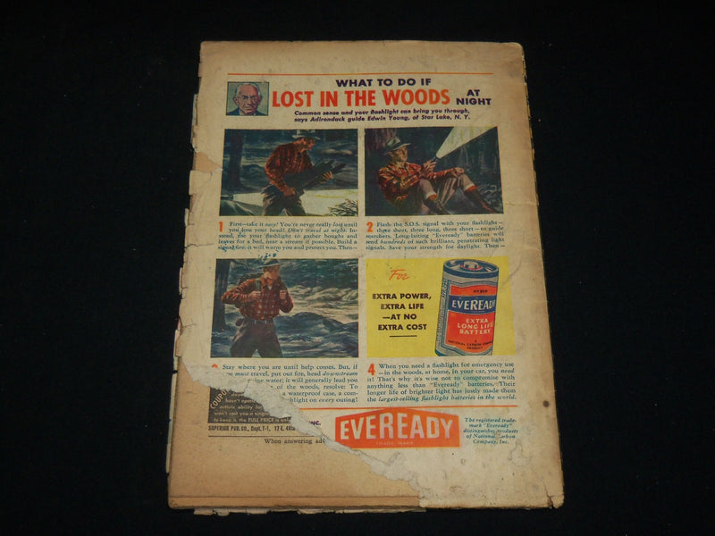 1947 JANUARY FIGHTING WESTERN PULP MAGAZINE - STAN WARNER - ST 5344