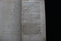 1806 LAWS OF THE COMMONWEALTH OF MASSACHUSETTS - SOFTCOVER BOUND - K 2885