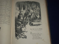 1877 SCHILLERS WERTE SET OF 2 VOLUMES - GERMAN - GREAT ILLUSTRATIONS - KD 2360