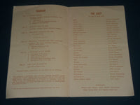 1972 KADDISH CHELSEA THEATER CENTER BROOKLYN PROGRAM - ALLEN GINSBERG - J 4218