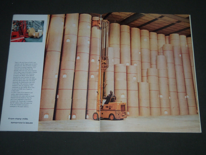 1963 THE MAKING OF LIFE MAGAZINE - NICE PHOTOS - ST 4809