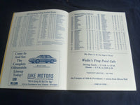 1992 OCTOBER 10 FOOTBALL PROGRAM - WIDENER UNIV VS LYCOMING COLLEGE - SP 1218N