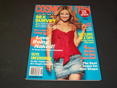 2005 AUGUST COSMOPOLITAN MAGAZINE - KATE HUDSON - SP 5196