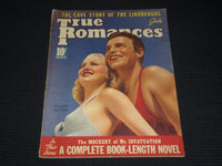 1938 JULY TRUE ROMANCES MAGAZINE - BETTY GRABLE & LARRY CRABBE COVER - E 12386