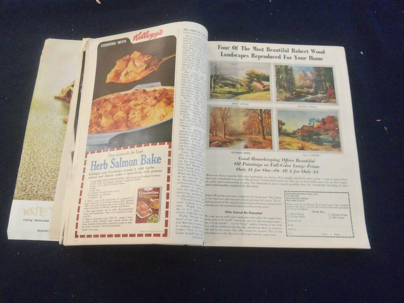 1964 FEBRUARY GOOD HOUSEKEEPING MAGAZINE - NICE COVER, ARTICLES & ADS - F 252V