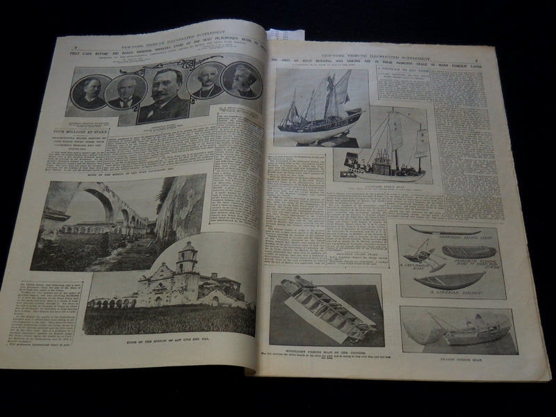 1902 OCTOBER 5 NEW YORK TRIBUNE ILLUSTRATED SUPPLEMENT - WHITE HOUSE - NP 9012