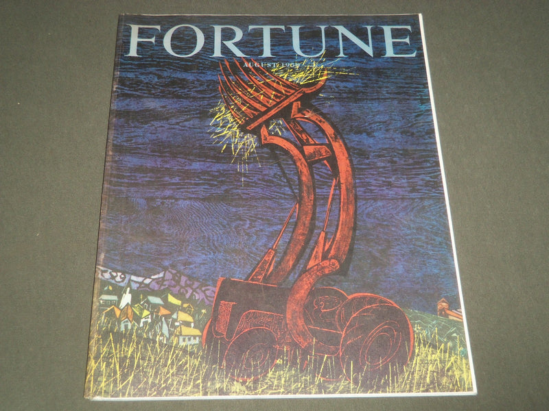 1950 AUGUST FORTUNE MAGAZINE - GREAT COVER & ADS - F 243