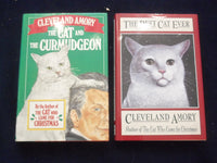 1990-1993 CLEVELAND AMORY CAT BOOKS - LOT OF 2 - KD 4796