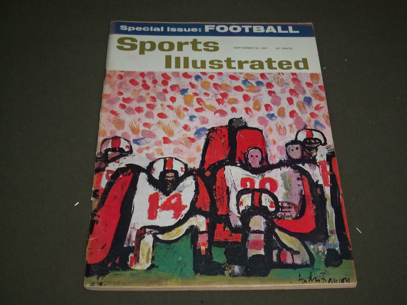 1961 SEPTEMBER 18 SPORTS ILLUSTRATED MAGAZINE - FOOTBALL - SP 9023