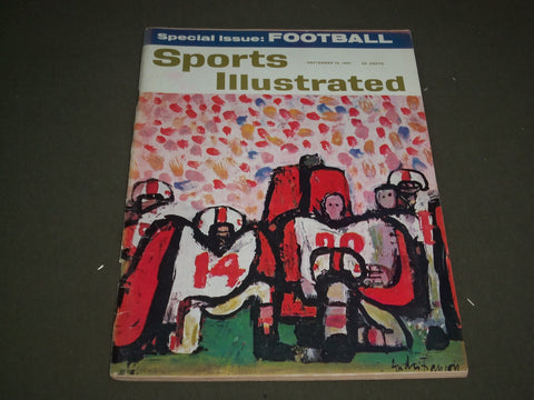 1961 SEPTEMBER 18 SPORTS ILLUSTRATED MAGAZINE - FOOTBALL - SP 9023