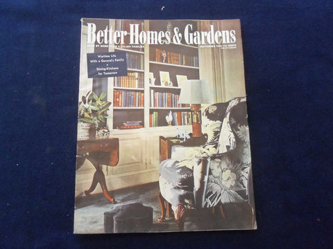 1944 NOVEMBER BETTER HOMES & GARDENS MAGAZINE -COCA-COLA AD BACK COVER- SP 6118C