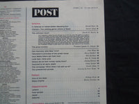 1964 OCT 31 THE SATURDAY EVENING POST MAGAZINE - LYNDON JOHNSON COVER - SP 2411