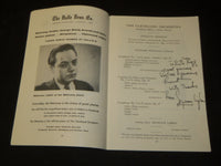 1953-1954 THE CLEVELAND ORCHESTRA PROGRAM LOT OF 3 - SIGNED - SENOFSKY - J 5344