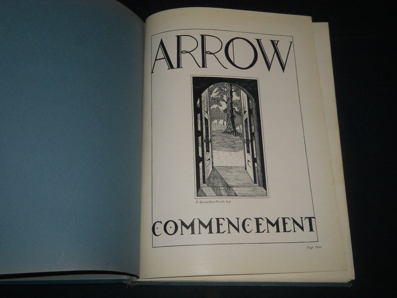 1928 THE ARROW-RIDGEWOOD HIGH SCHOOL YEARBOOK - NEW JERSEY - PHOTOS - YB 1696