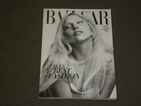 2011 OCTOBER HARPER'S BAZAAR MAGAZINE - LADY GAGA COVER - B 3657