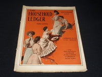 1903 SEPTEMBER THE HOUSEHOLD LEDGER MAGAZINE NICE ILLUSTRATED COVER - E 2411