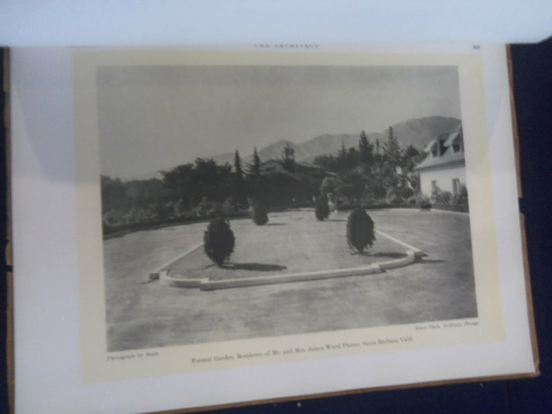 1930 JULY THE ARCHITECT MAGAZINE - NICE COVER, MANY PLATES & PHOTOS - ST 7281
