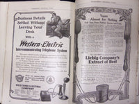 1909 DECEMBER COSMOPOLITAN MAGAZINE - NICE COVER, ADS AND ARTICLES - ST 3032