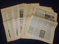1993 L'OSSERVATORE ROMANO WEEKLY EDITION NEWSPAPER LOT OF 50 COMPLETE - O 2443