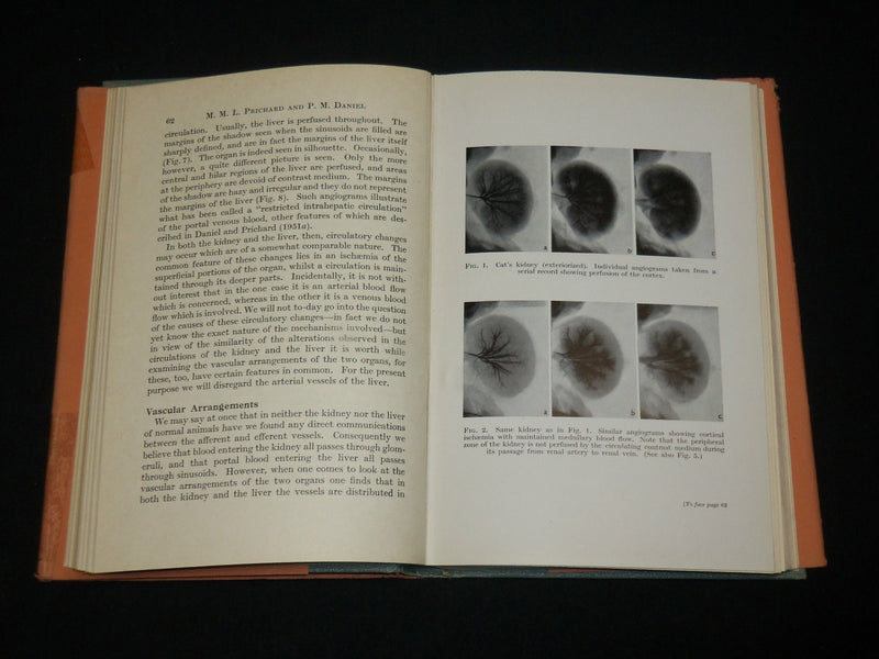 1952 VISCERAL CIRCULATION - CIBA SYMPOSIUM HARDCOVER BOOK - KD 6464