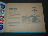 1950'S DANMARKS SERIE I BILLEDER BUILDING TOBACCO CARDS ALBUM - KD 3187
