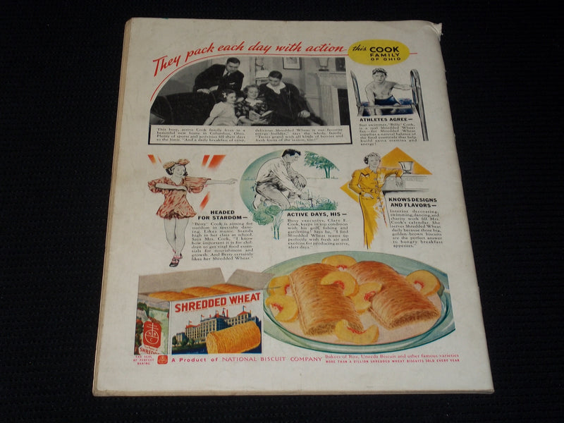 1937 AUGUST CHILD LIFE MAGAZINE NICE ILLUSTRATED COVER & INSIDES - E 3772