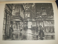 1928 A LONDON REVERIE BOOK BY JOSEPH PENNELL & J. C. SQUIRE - DRAWINGS - KD 2622
