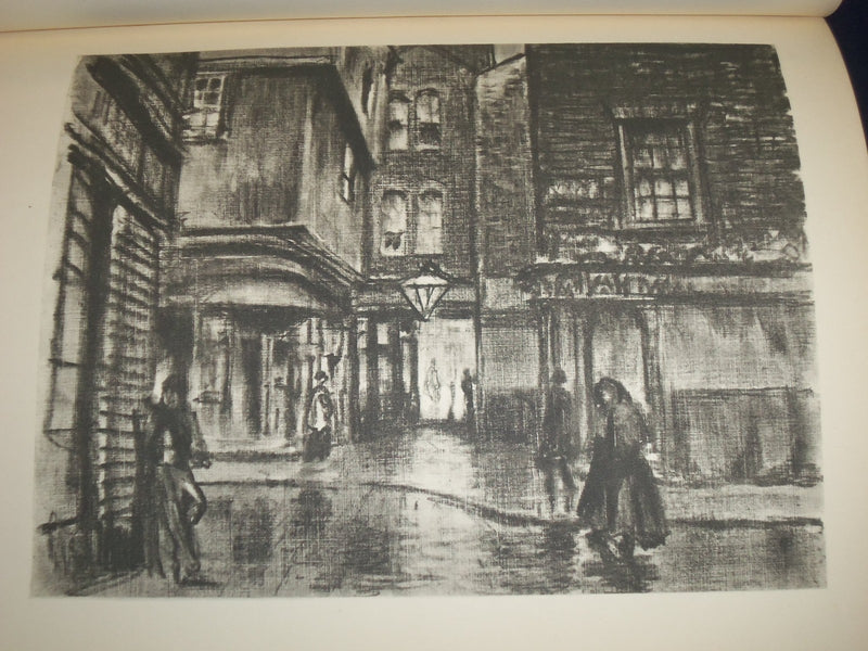 1928 A LONDON REVERIE BOOK BY JOSEPH PENNELL & J. C. SQUIRE - DRAWINGS - KD 2622