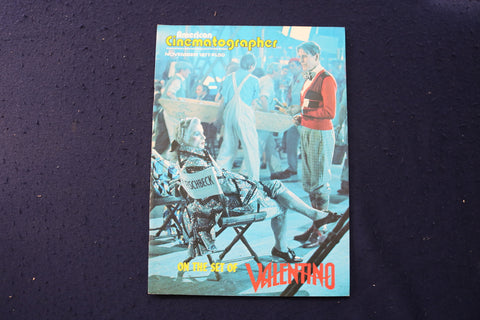 1977 NOVEMBER AMERICAN CINEMATOGRAPHER MAGAZINE - VALENTINO - E 17690