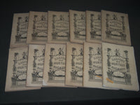 1880 HARPER'S MONTHLY MAGAZINE LOT 12 COMPLETE YR - ILLUSTRATIONS & ADS - WR 246