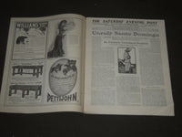 1904 APRIL 23 THE SATURDAY EVENING POST MAGAZINE - ILLUSTRATED COVER - SP 462