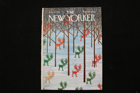 1979 DECEMBER 26 NEW YORKER MAGAZINE - GREAT ILLUSTRATED COVER - NY 2830