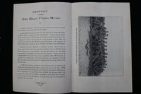 1911 BAND AND FIELD MUSIC - 94TH ARTILLERY DISTRICT SOUVENIR PROGRAM - K 2451