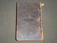 1852 DIE BIBEL OBER GANZE HEILIGE SCHRIFT GERMAN HARDCOVER BOOK - KD 4480