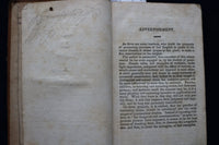 1834 ENGLISH EXERCISES HARDCOVER BOOK BY LINDLEY MURRAY - KD 9439
