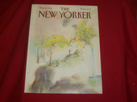 1986 MAY 26 NEW YORKER MAGAZINE FRONT COVER ONLY - GREAT ART FOR FRAMING