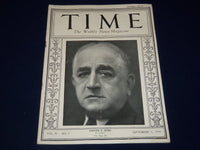 1924 SEPTEMBER 1 TIME MAGAZINE - ADOLPH S. OCHS COVER - T 63