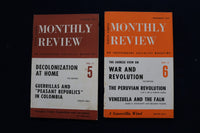 1965 MONTHLY REVIEW, AN INDEPENDENT SOCIALIST MAGAZINE - LOT OF 7 - O 3608