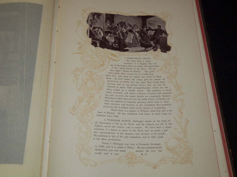 1800'S THE MARVELS IN ART OF THE FIN DE SIECLE VOLUME NO. 1 BY H. SYLVESTRE- #35