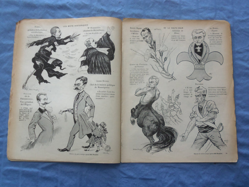 1899 DEC 9 LE SOURIRE MAGAZINE - ILLUSTRATED COMEDY - FRENCH TEXT - SP 4864B