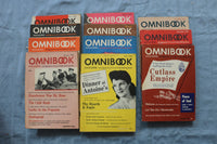 1944-1949 OMNIBOOK CURRENT BEST SELLERS MAGAZINE - LOT OF 37 - O 3885