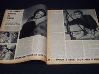1954 MARCH 26 CINEMONDE MAGAZINE - KERR & LANCASTER COVER - E 24859