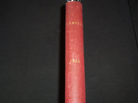 1933 JANUARY-DECEMBER TRAVEL MAGAZINE BOUND VOLUME - GREAT COVERS - KD 2131