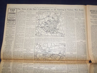 1945 JAN 6 NEW YORK TIMES - ALLIES CUT 3 MILES INTO NAZI BULGE IN NORTH- NP 6644