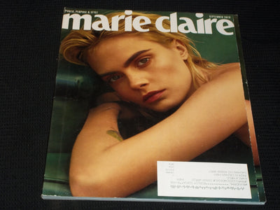 2019 SEPTEMBER MARIE CLAIRE MAGAZINE - KATE MOSS FRONT COVER - E 2719