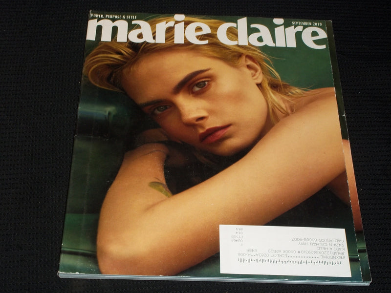 2019 SEPTEMBER MARIE CLAIRE MAGAZINE - KATE MOSS FRONT COVER - E 2719