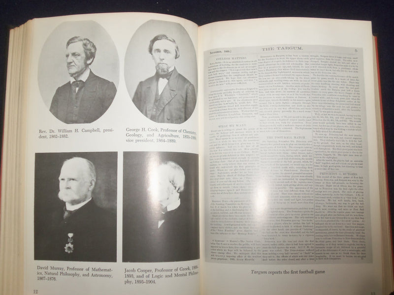 1966 RUTGERS: A BICENTENNIAL HISTORY HARDCOVER BOOK BY RICHARD MCCORMICK-KD 9151