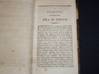 1806 THE POEMS OF OSSIAN THE SON OF FINGAL BOOK - VOLUME 1 - KD 9429