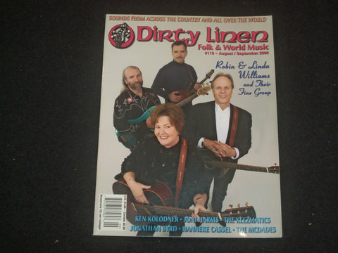 2005 AUGUST/SEPTEMBER DIRTY LINEN MAGAZINE - THEIR FINE GROUP - ST 7007